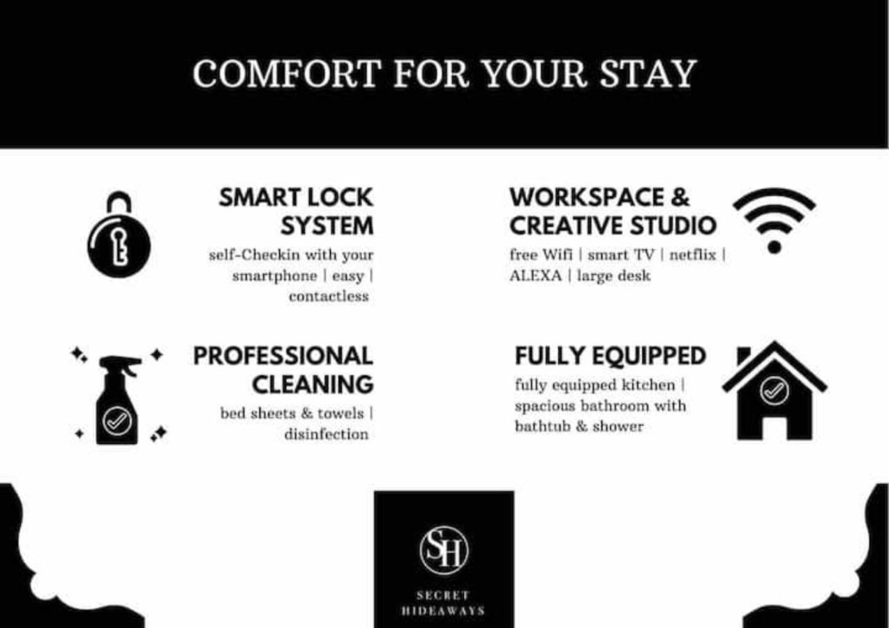 Secret Hideaways Cozystudio Superior Apartments Mit Wifi L 450M Bis Uni L Messe L Flughafen L Zoo Duisburgo Esterno foto